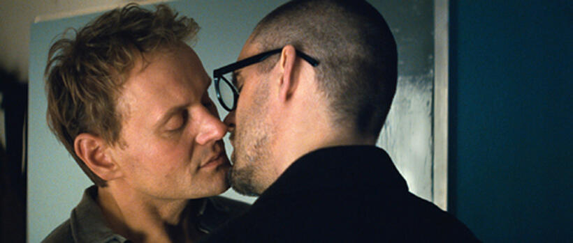 Devid Striesow and Sebastian Schipper in "3 (Drei)."