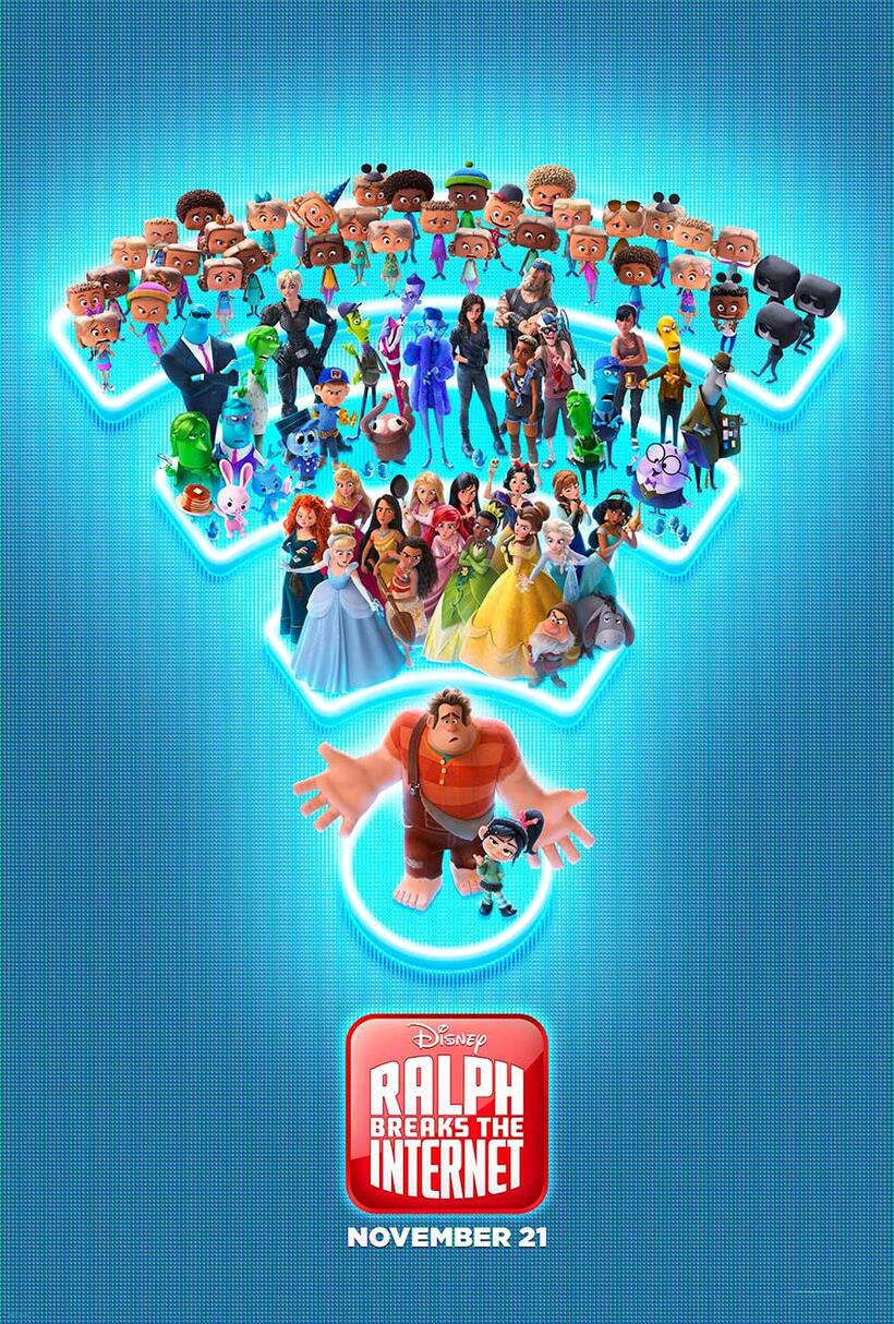Ralph Breaks The Internet poster art