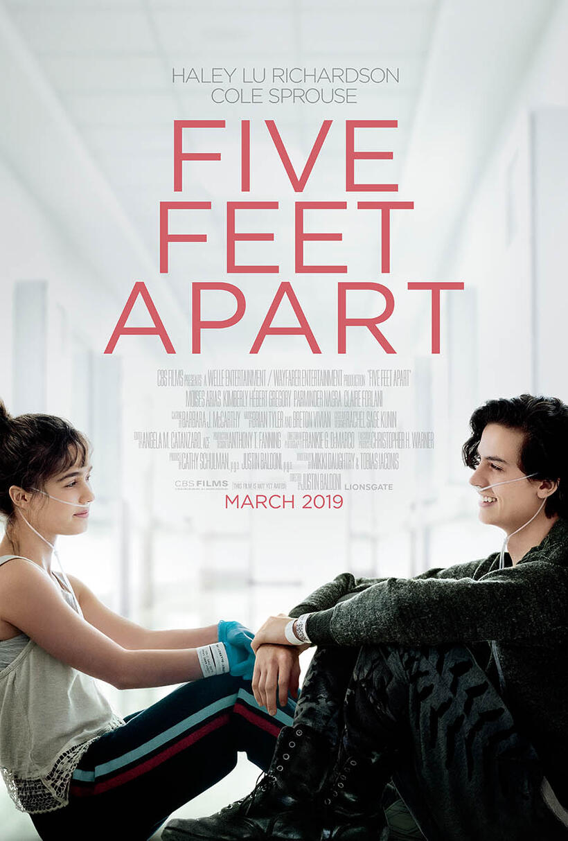 Five Feet Apart poster art