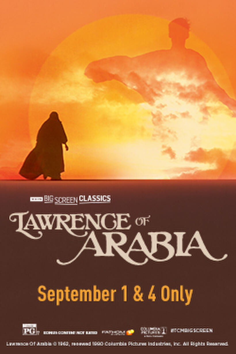 Poster art for "Lawrence of Arabia (1962) presented by TCM"