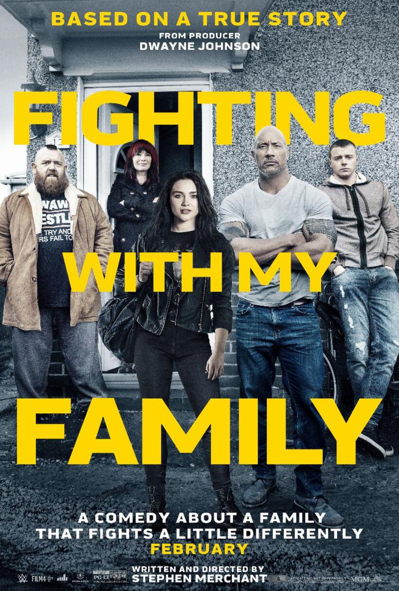 Fighting with My Family poster art