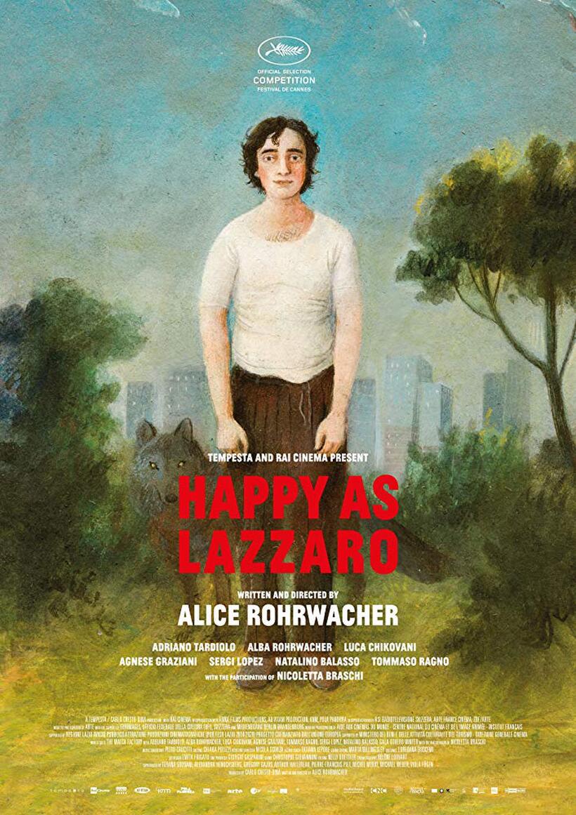 Happy As Lazzaro poster art