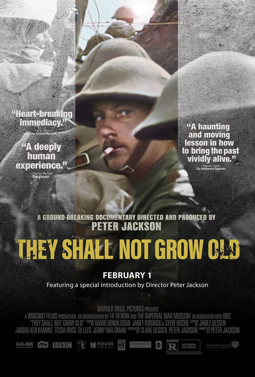 They Shall Not Grow Old poster art