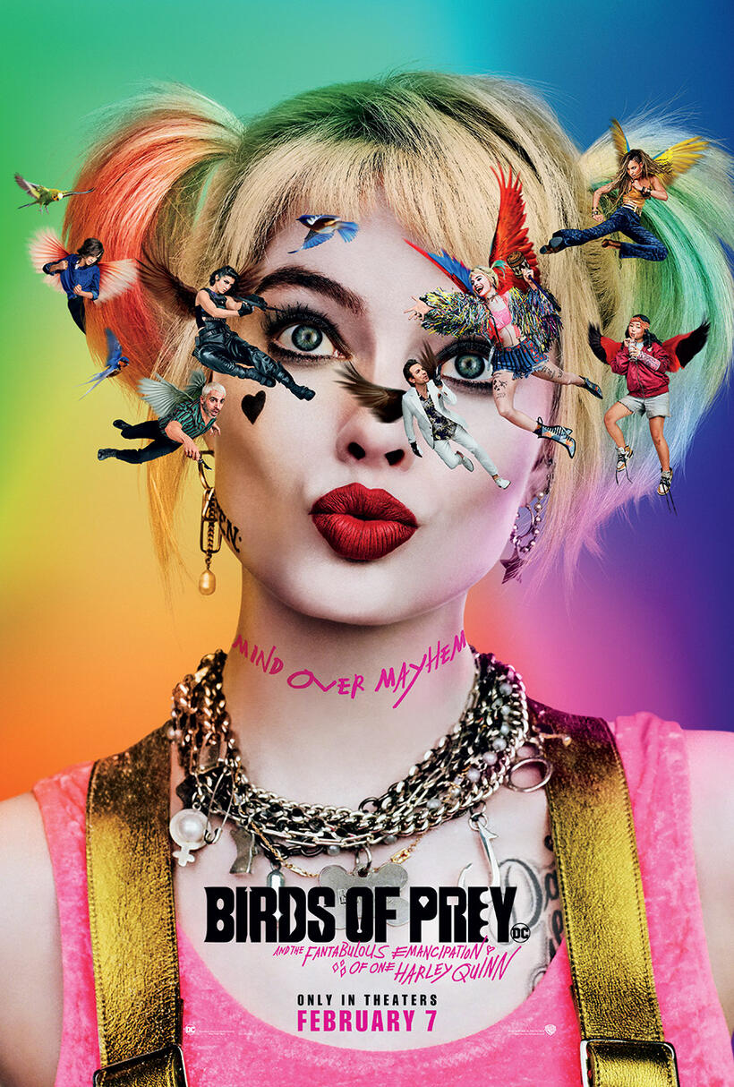 Birds of Prey (And the Fantabulous Emancipation of One Harley Quinn) poster art