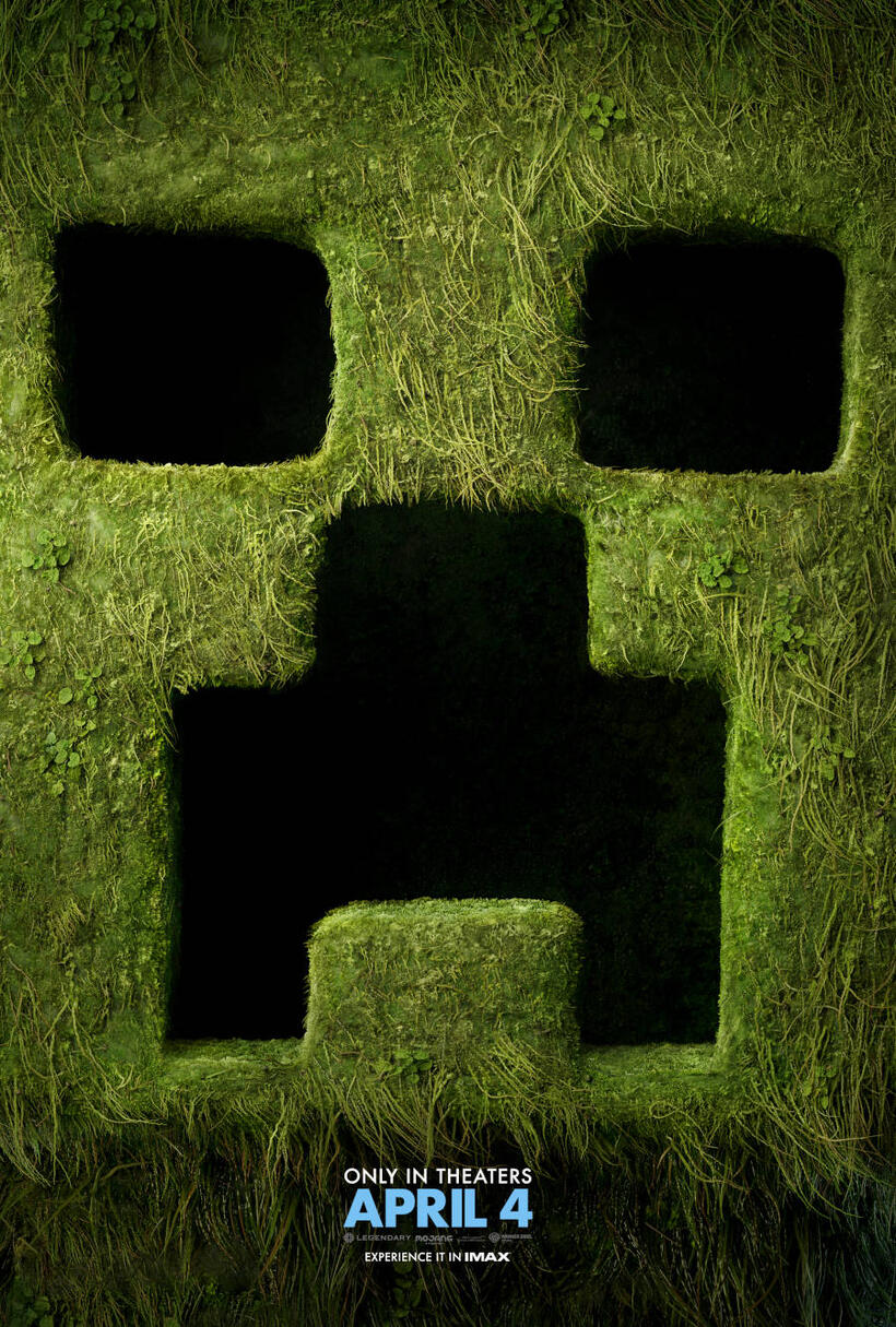 A Minecraft Movie poster art