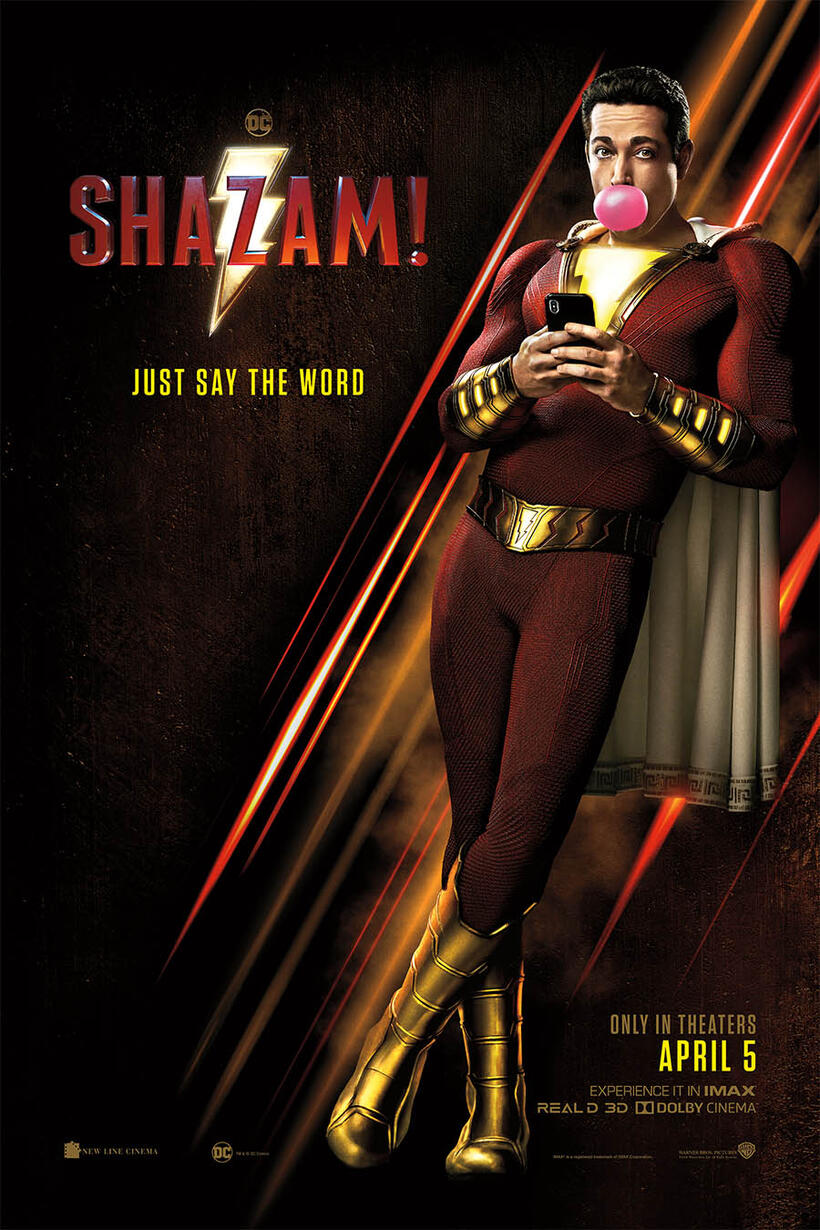 Shazam! poster art