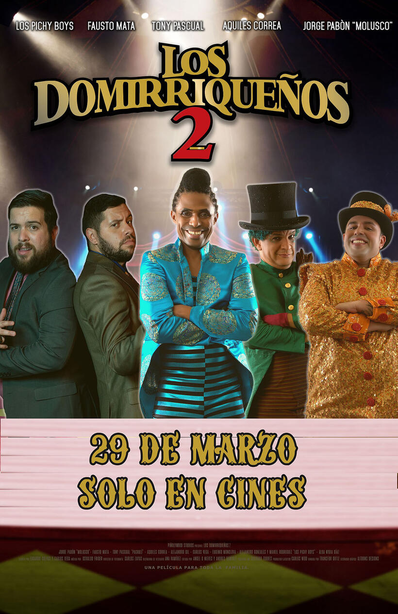 Los Domirriquenos 2 poster art