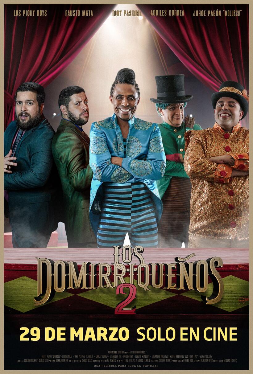 Los Domirriquenos 2 poster art