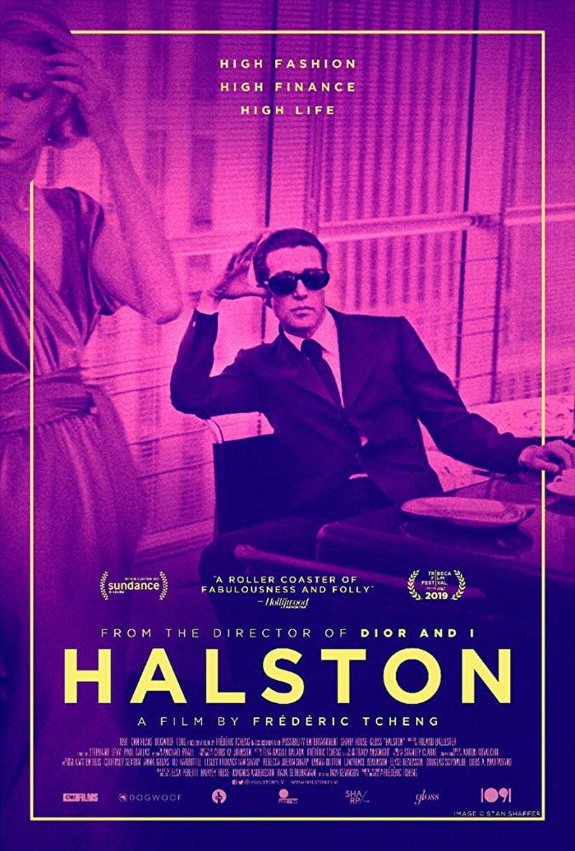 Halston poster art