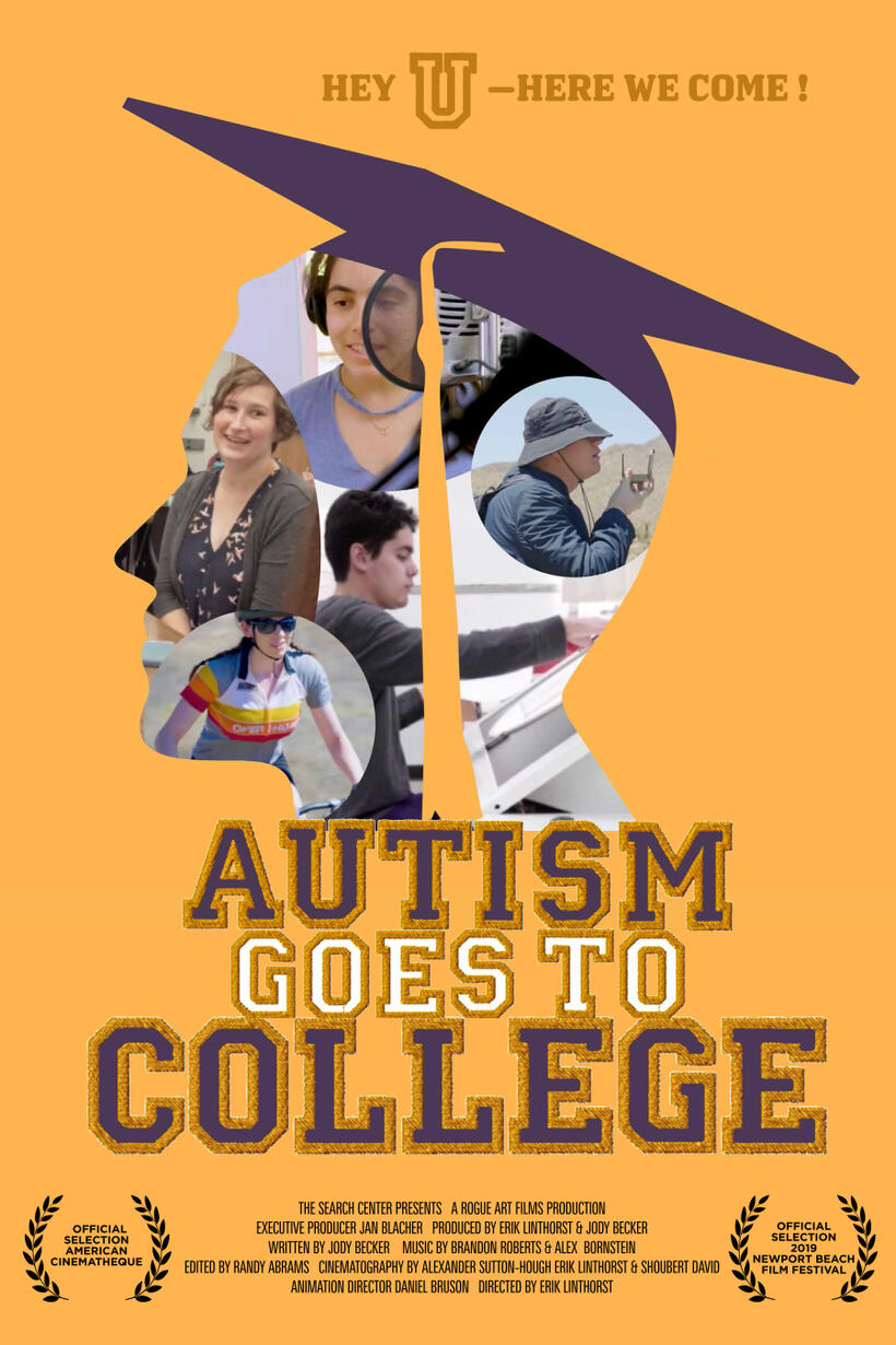 Poster art for "Autism Goes To College".