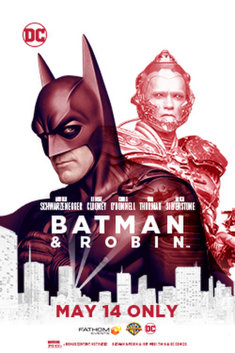 Poster art for "Batman & Robin Event (80 Years of Batman Celebration)".