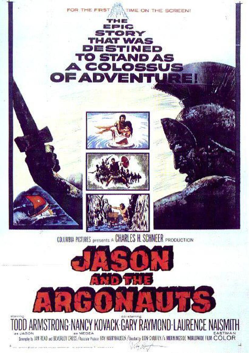Poster art for "Jason and the Argonauts."