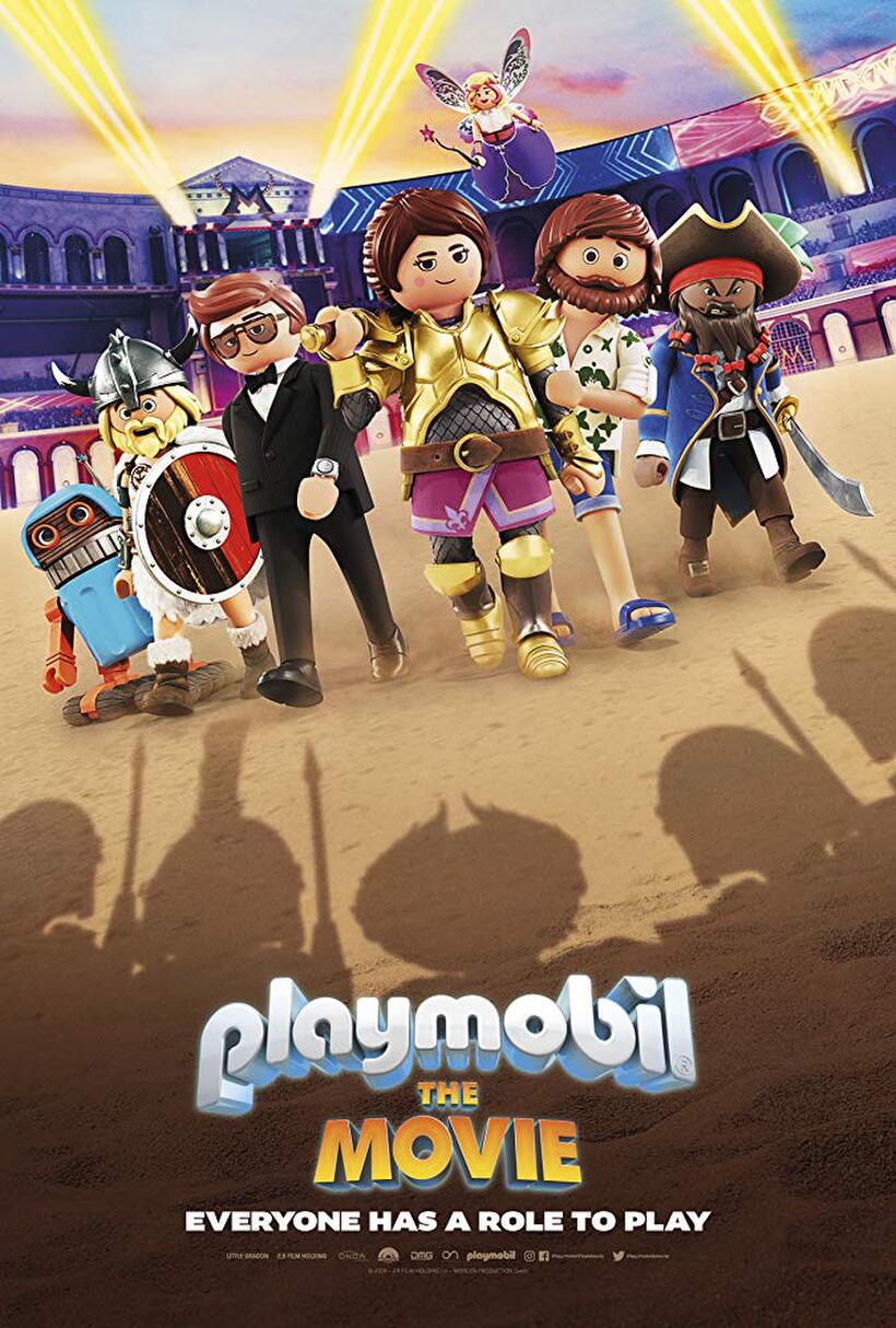 Playmobil: The Movie poster art