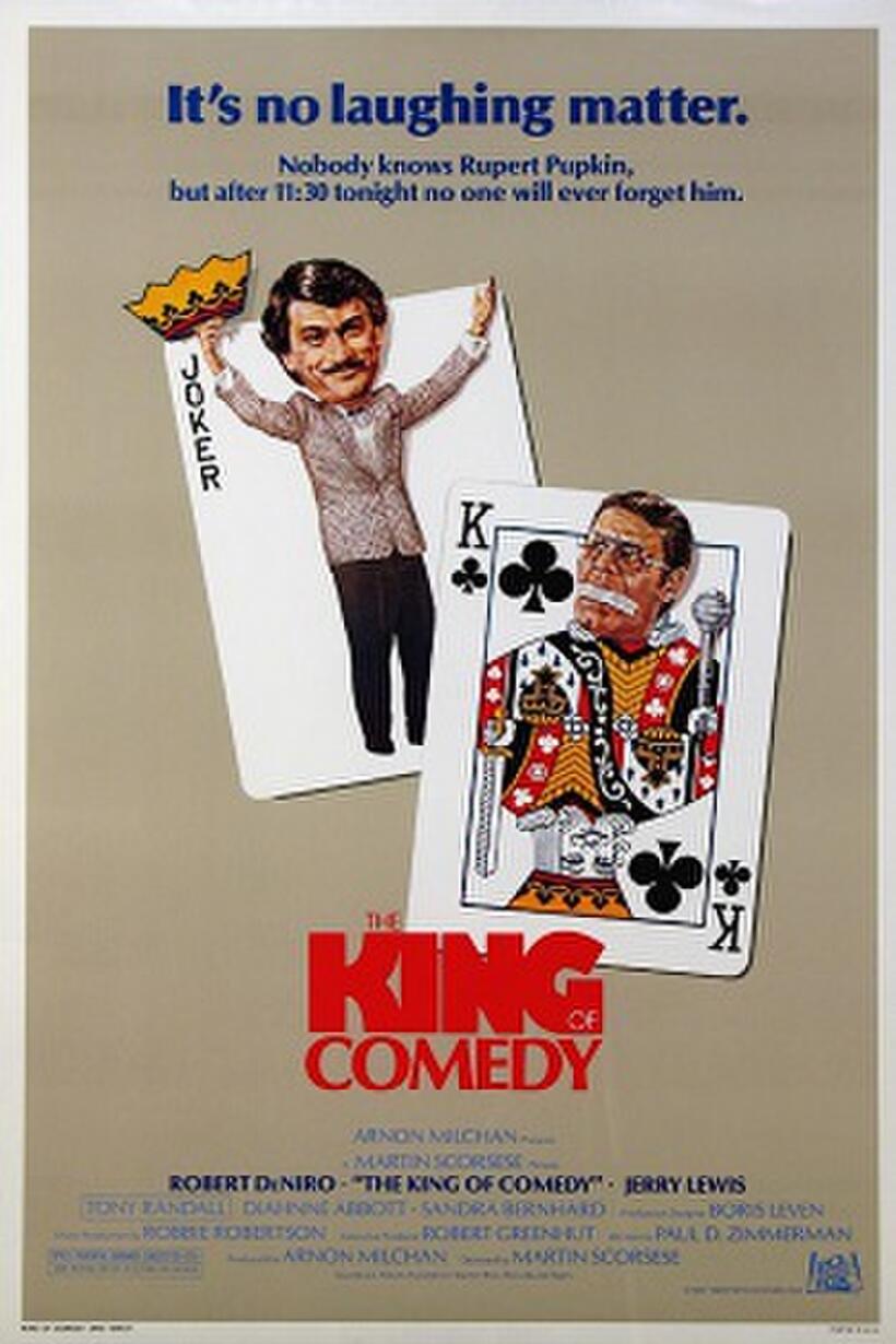 Poster art for "Double Feature: THE KING OF COMEDY and OPENING NIGHT".