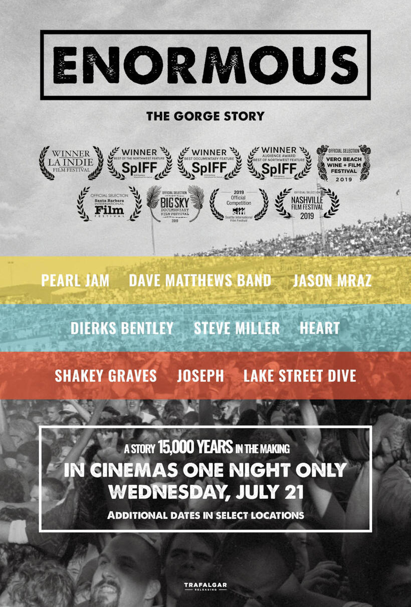 Enormous: The Gorge Story poster art