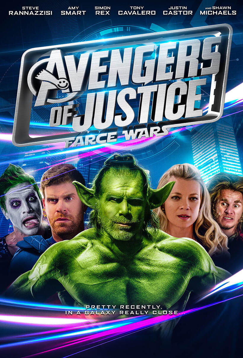 Avengers of Justice: Farce Wars poster art