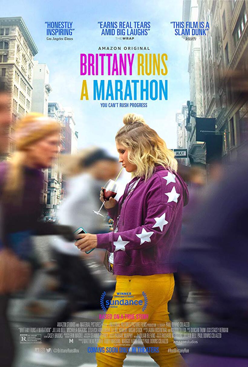 Brittany Runs A Marathon poster art