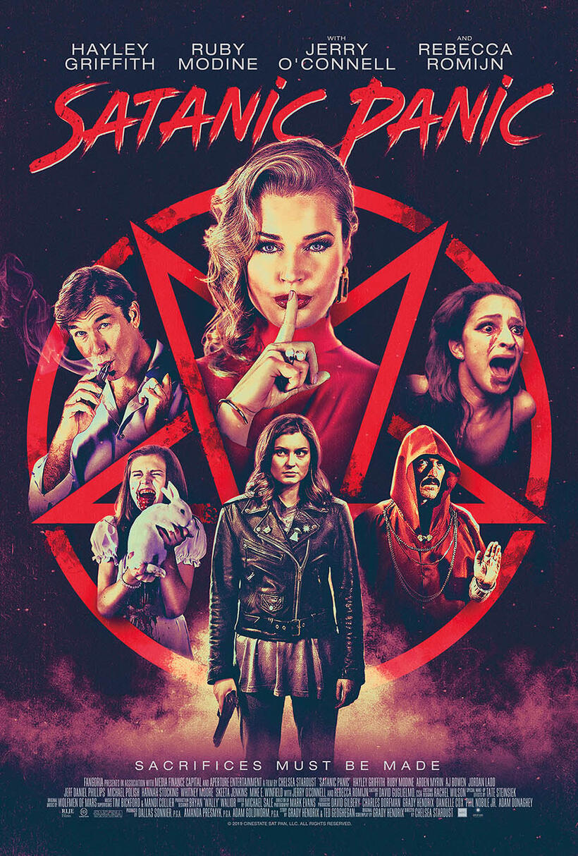 Satanic Panic poster art