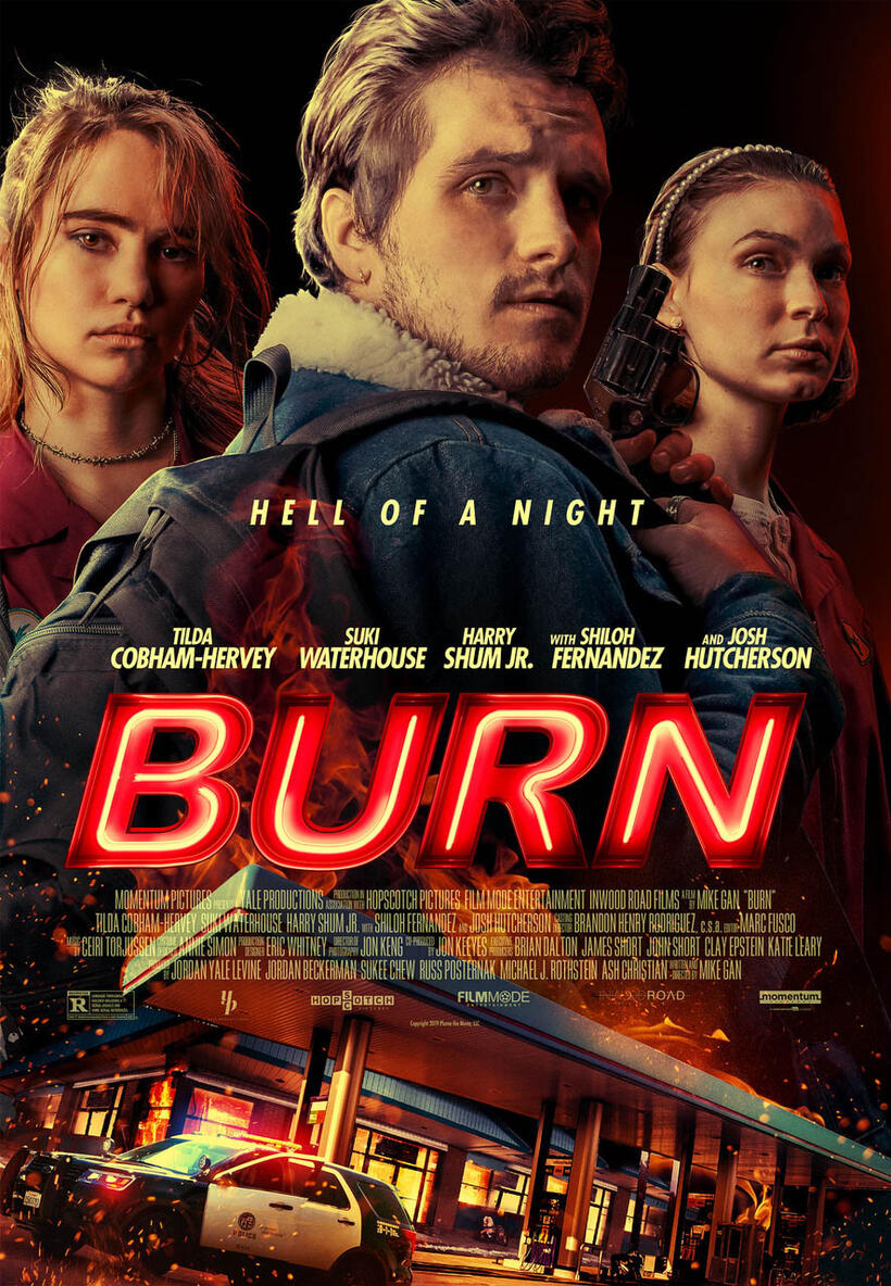 Burn poster art