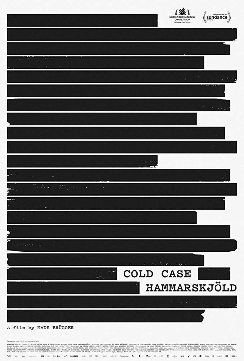 Cold Case Hammarskjöld poster art