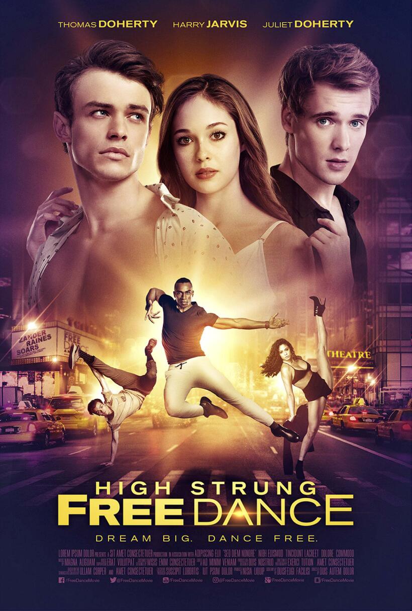 High Strung Free Dance poster art