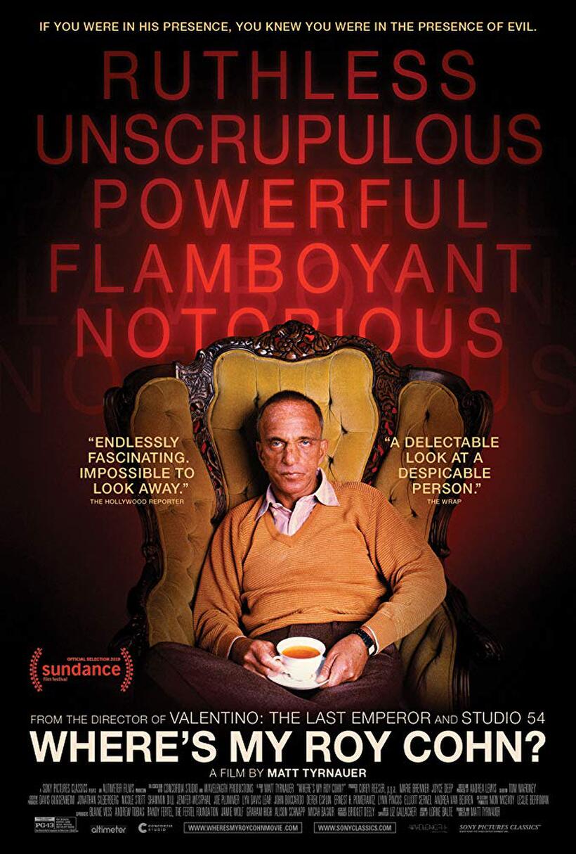 Where's My Roy Cohn? poster art