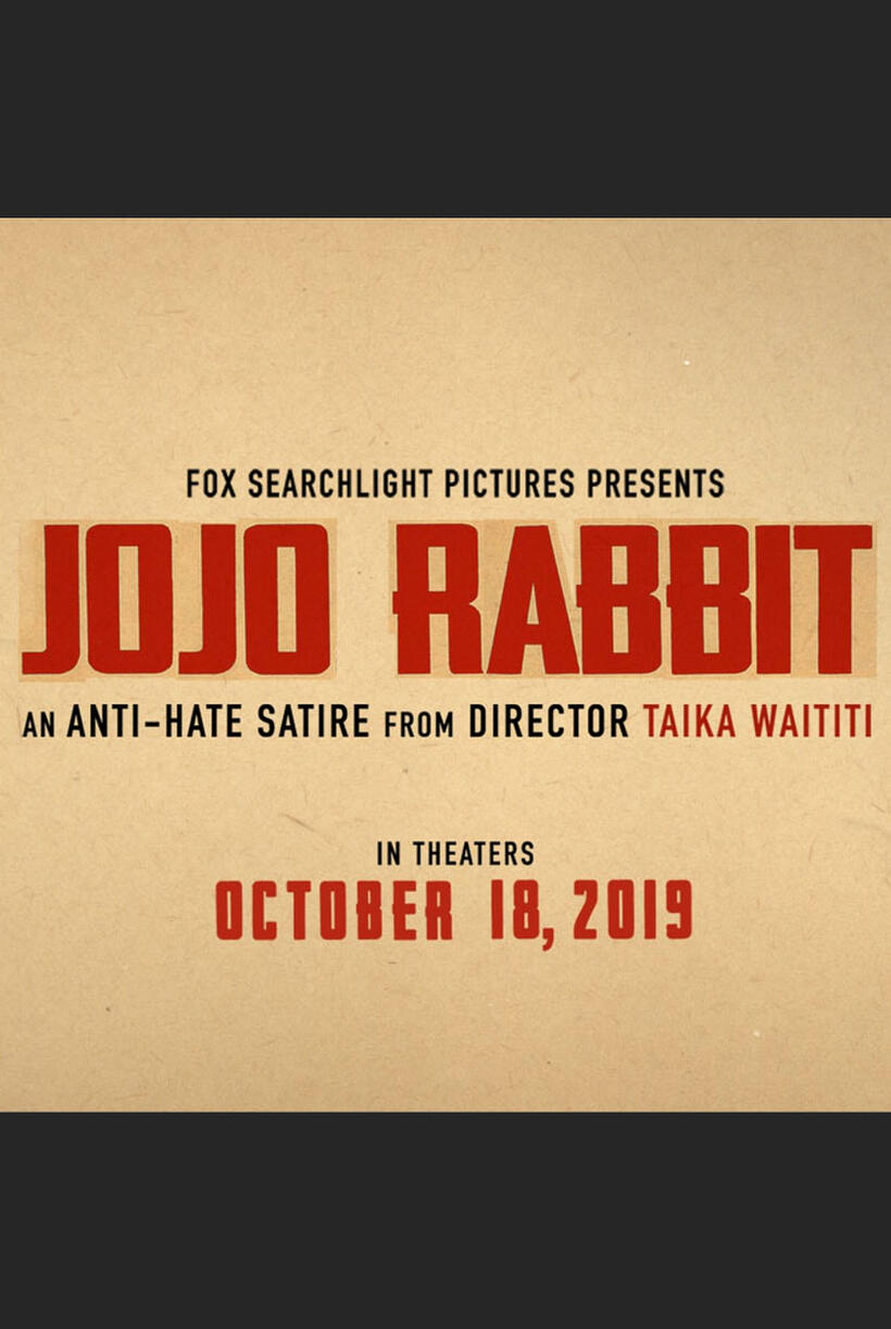Jojo Rabbit poster art