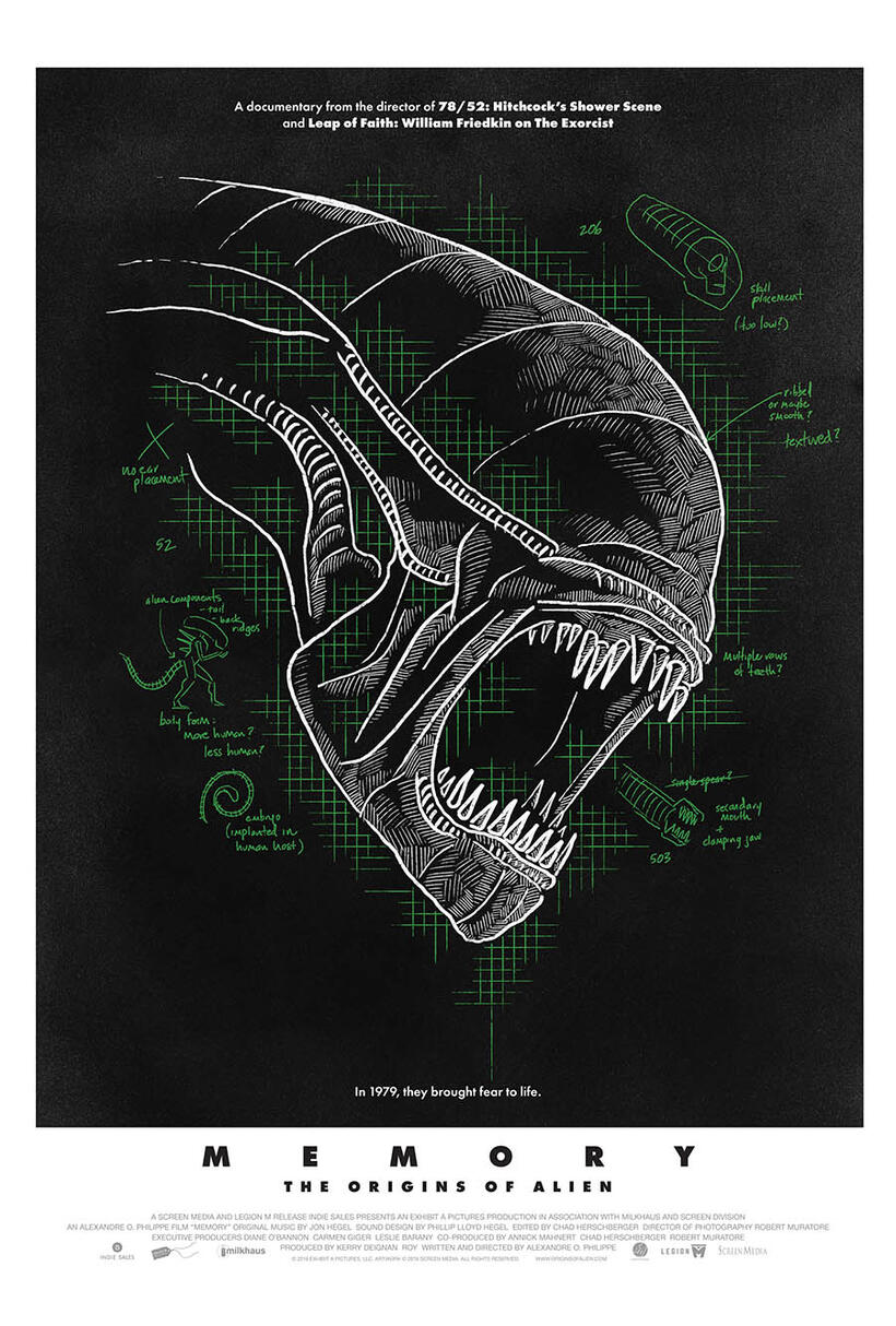 Memory: The Origins of Alien poster art