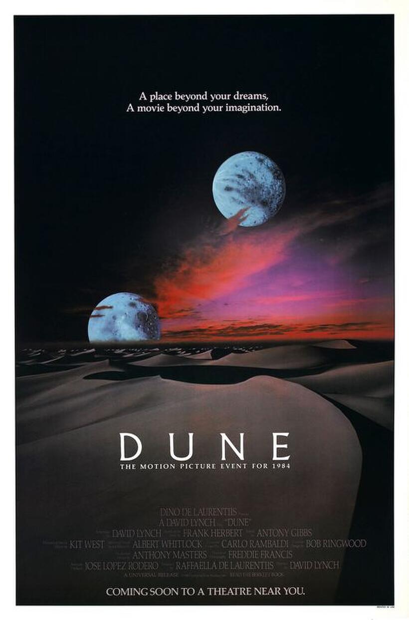 Poster art for "Dune."