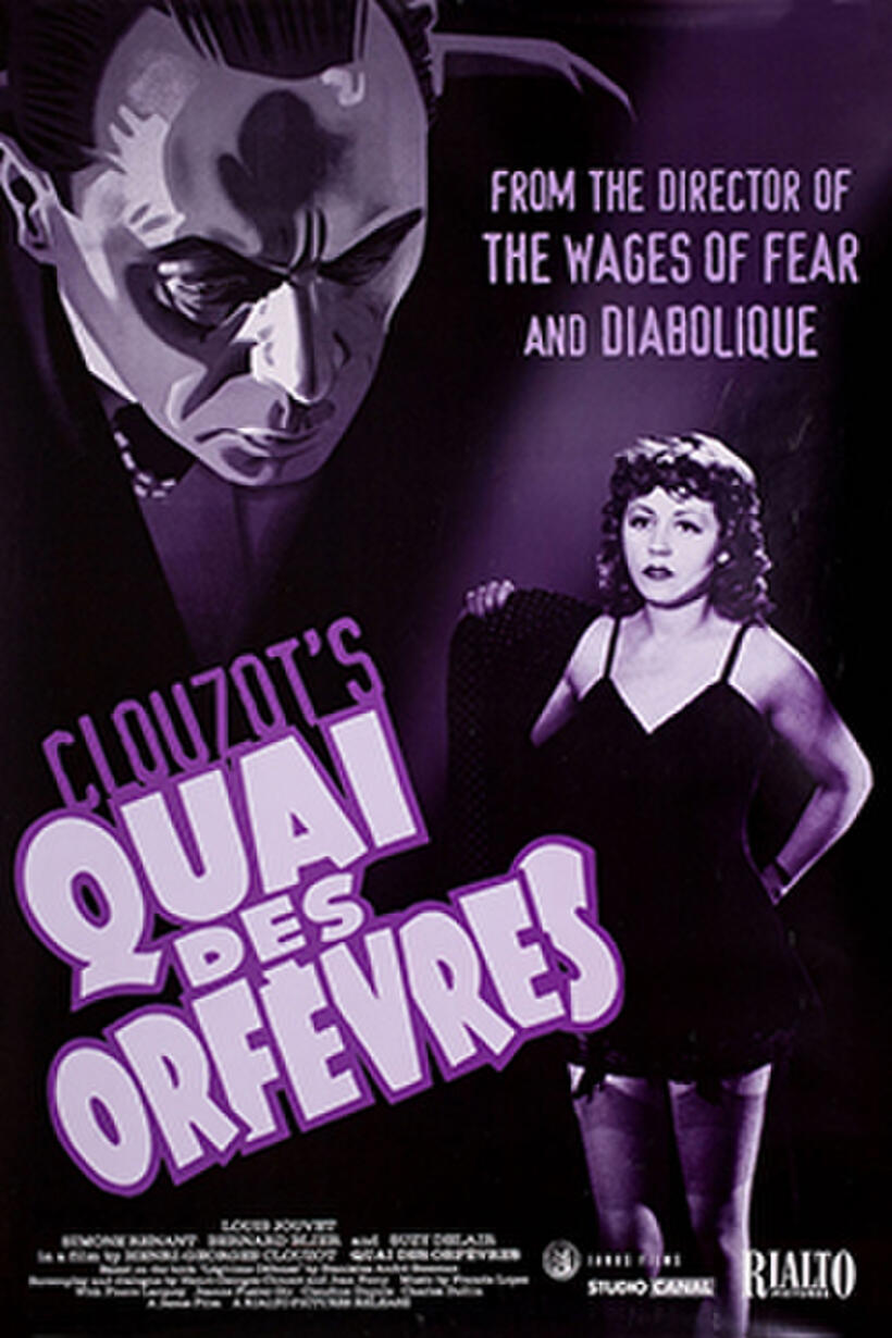 Poster art for "QUAI DES ORFÈVRES / THE SLEEPING CAR MURDER".