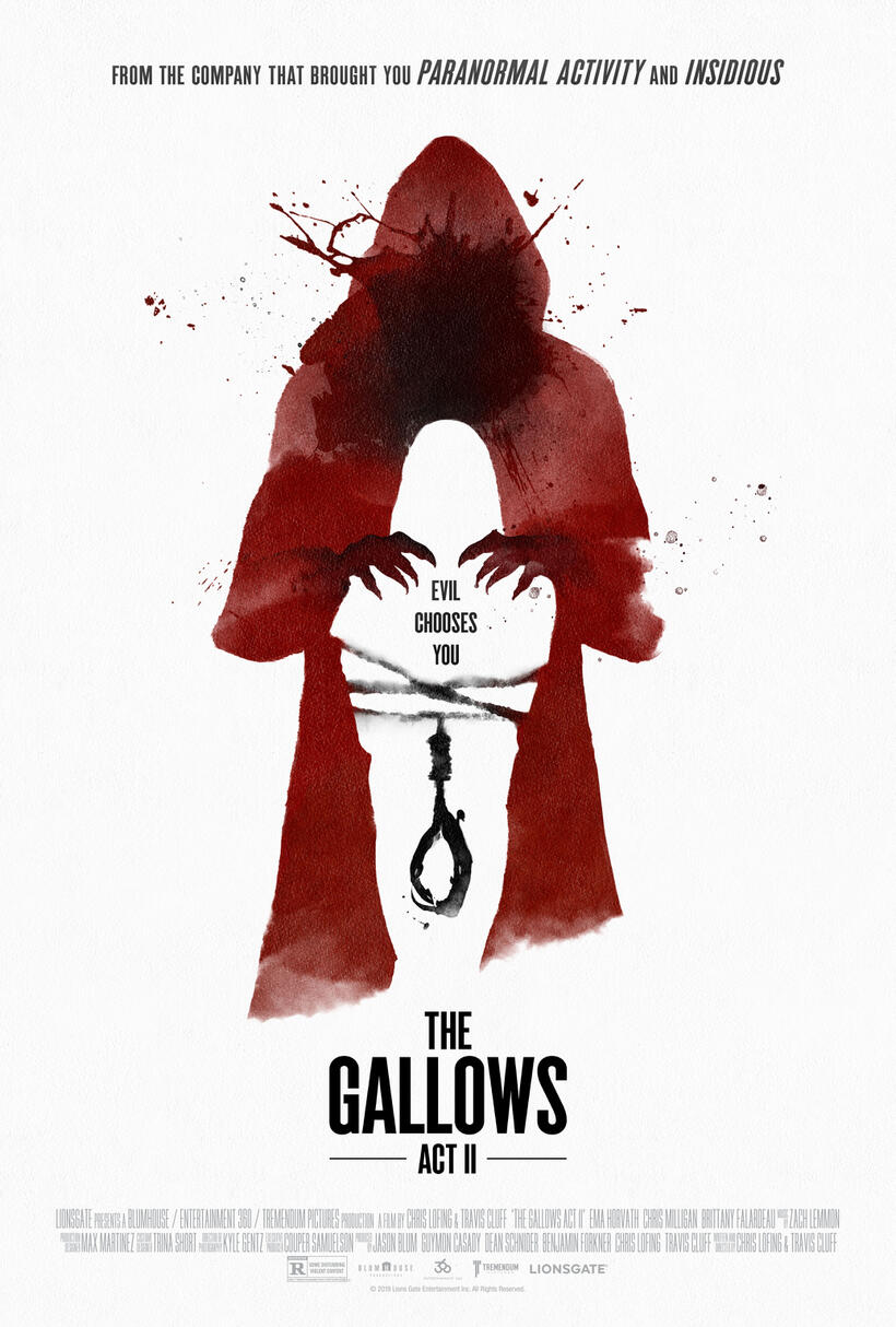 The Gallows Act II poster art