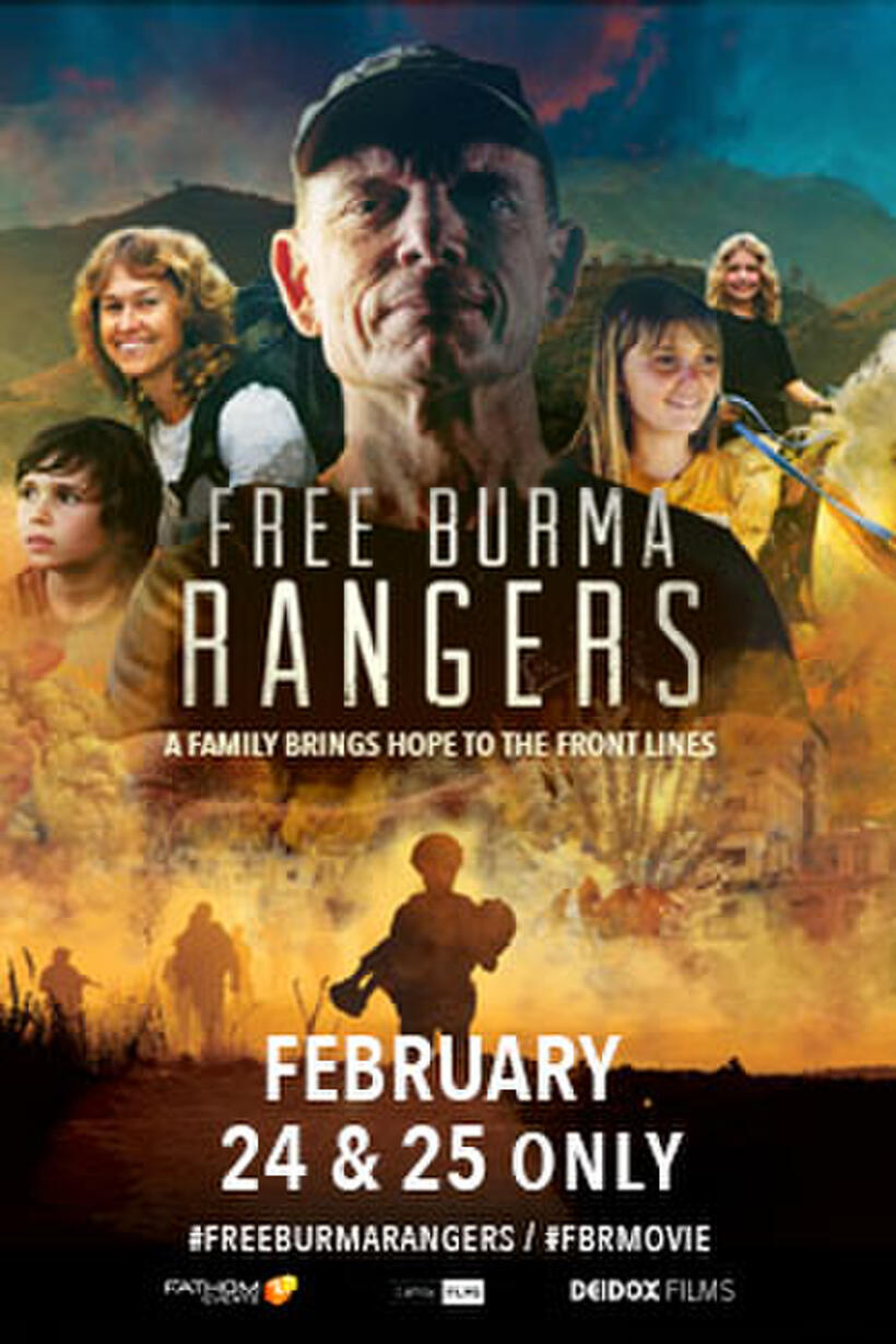 Poster art for "Free Burma Rangers".