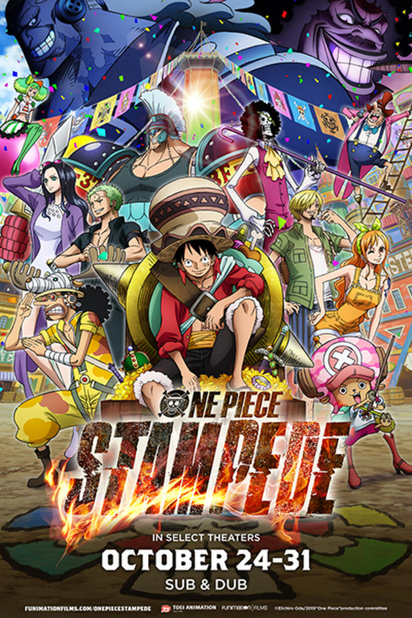 One Piece: Stampede poster art