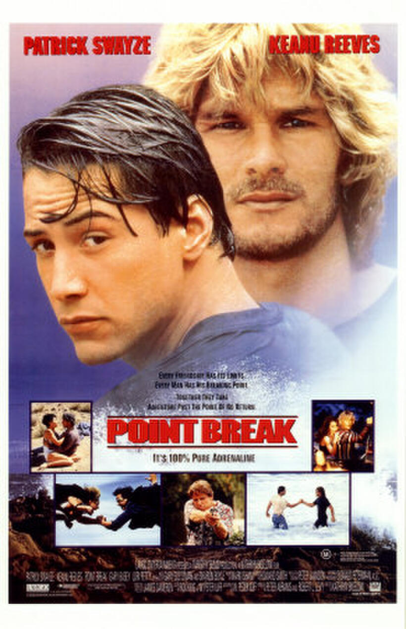Poster art for "Point Break."