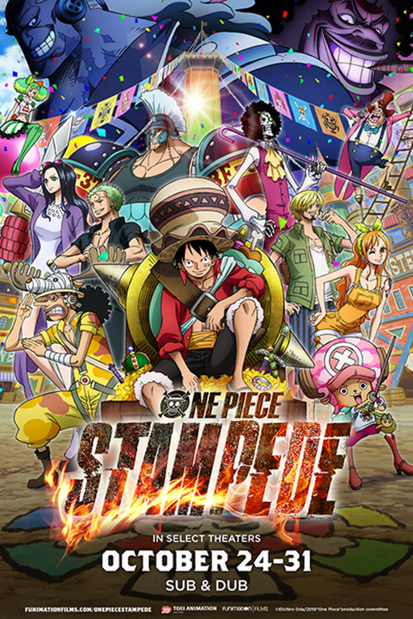 One Piece Stampede poster art