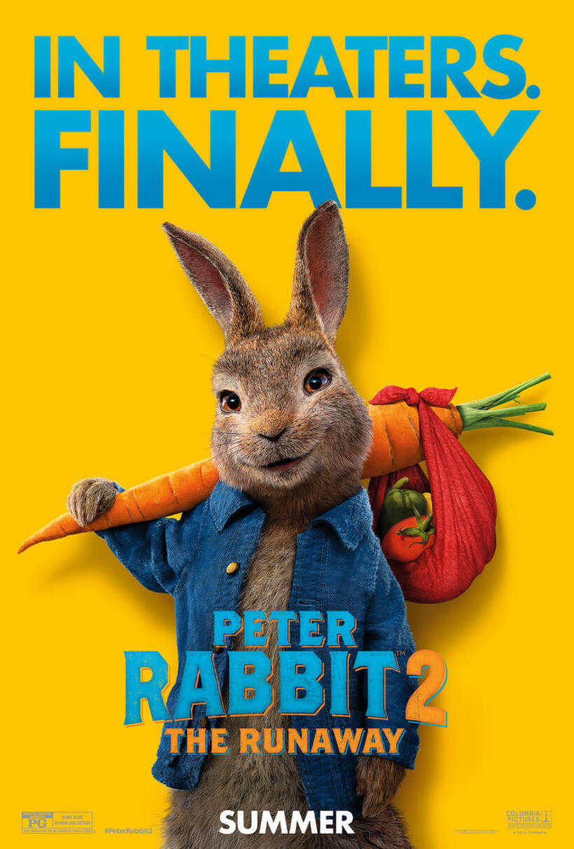 Peter Rabbit 2: The Runaway poster art