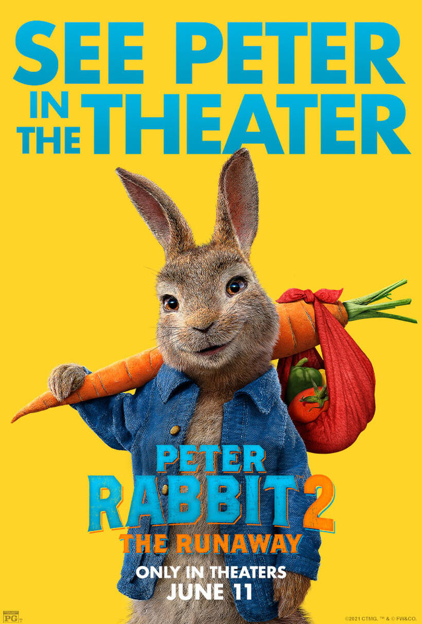 Peter Rabbit 2: The Runaway poster art