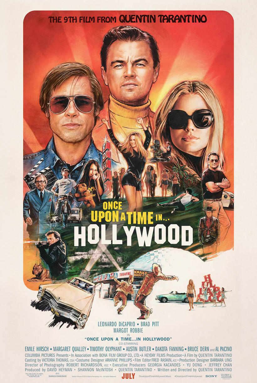 Once Upon A Time In Hollywood Extended Cut poster art