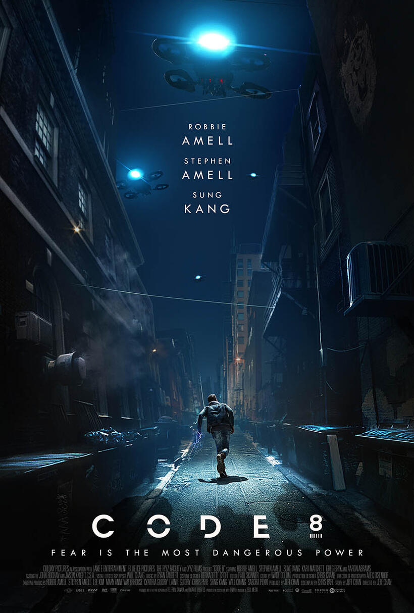 Code 8 poster art