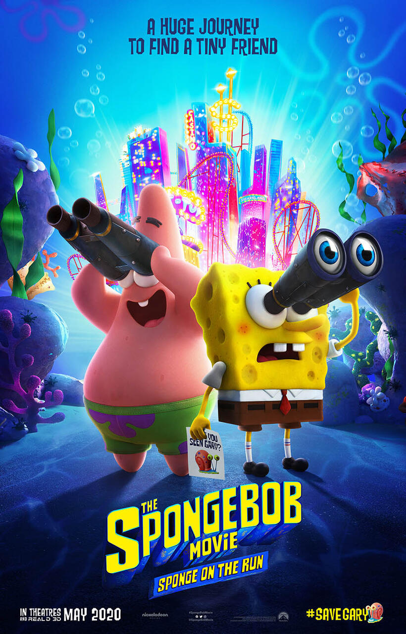 The SpongeBob Movie: Sponge on the Run poster art
