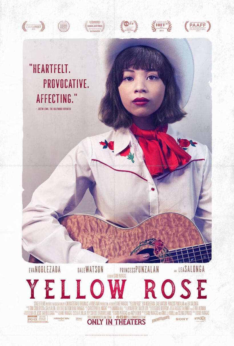Yellow Rose poster art