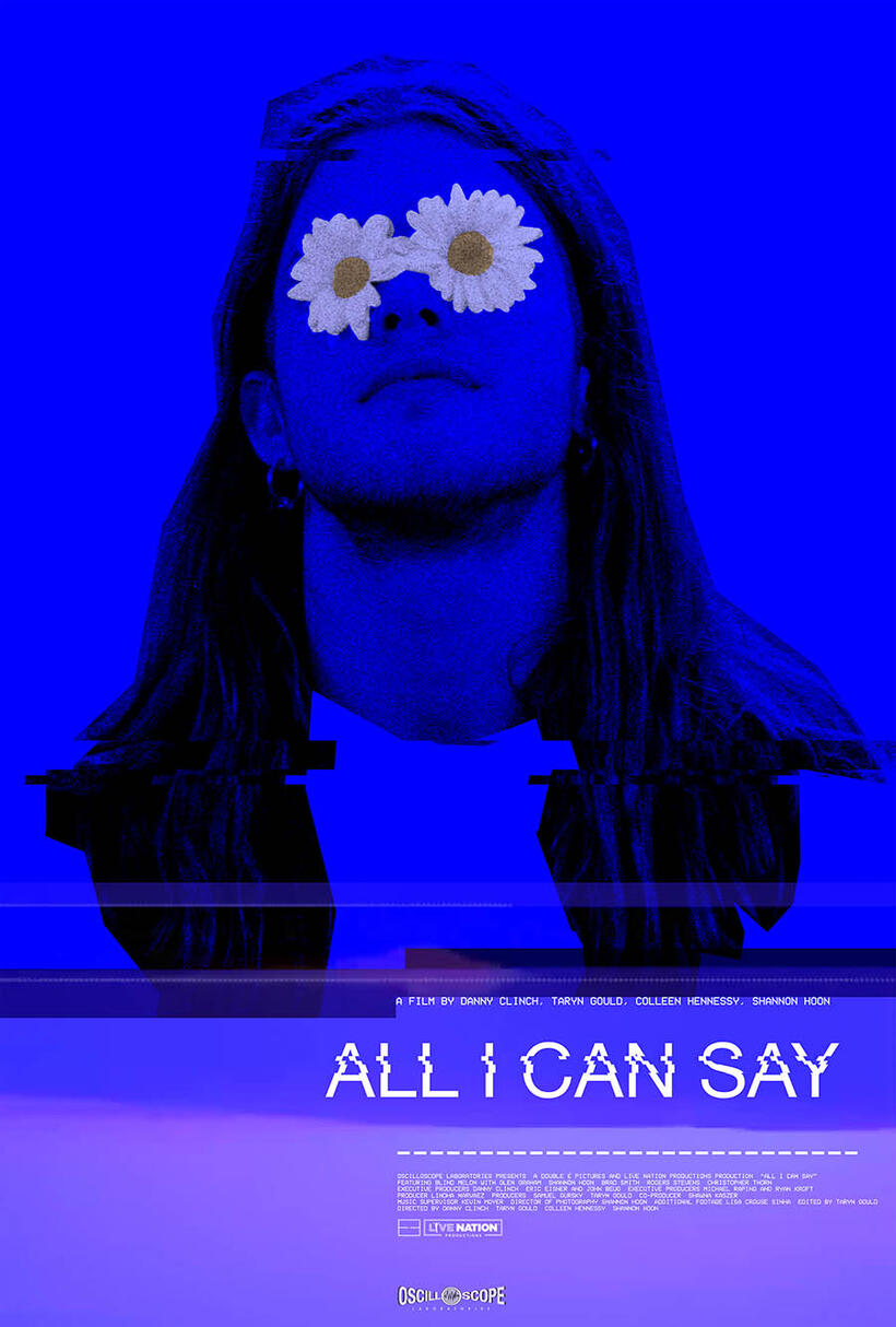All I Can Say poster art