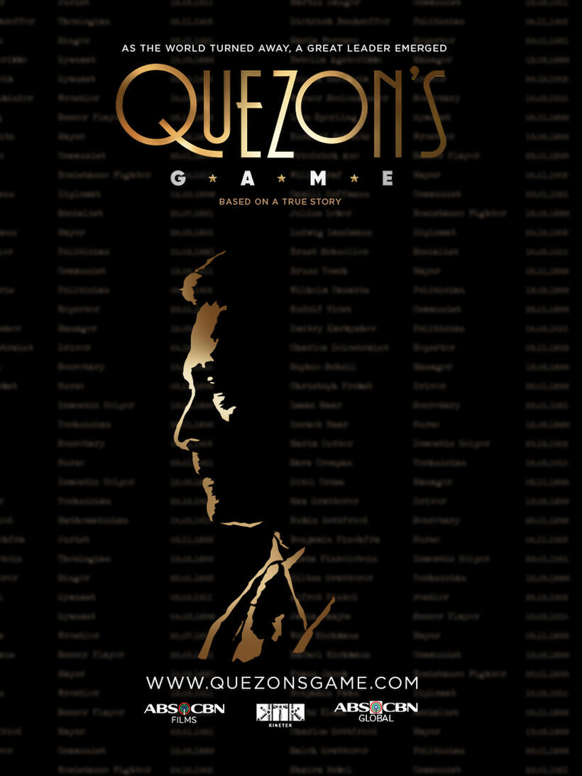 Quezon's Game poster art