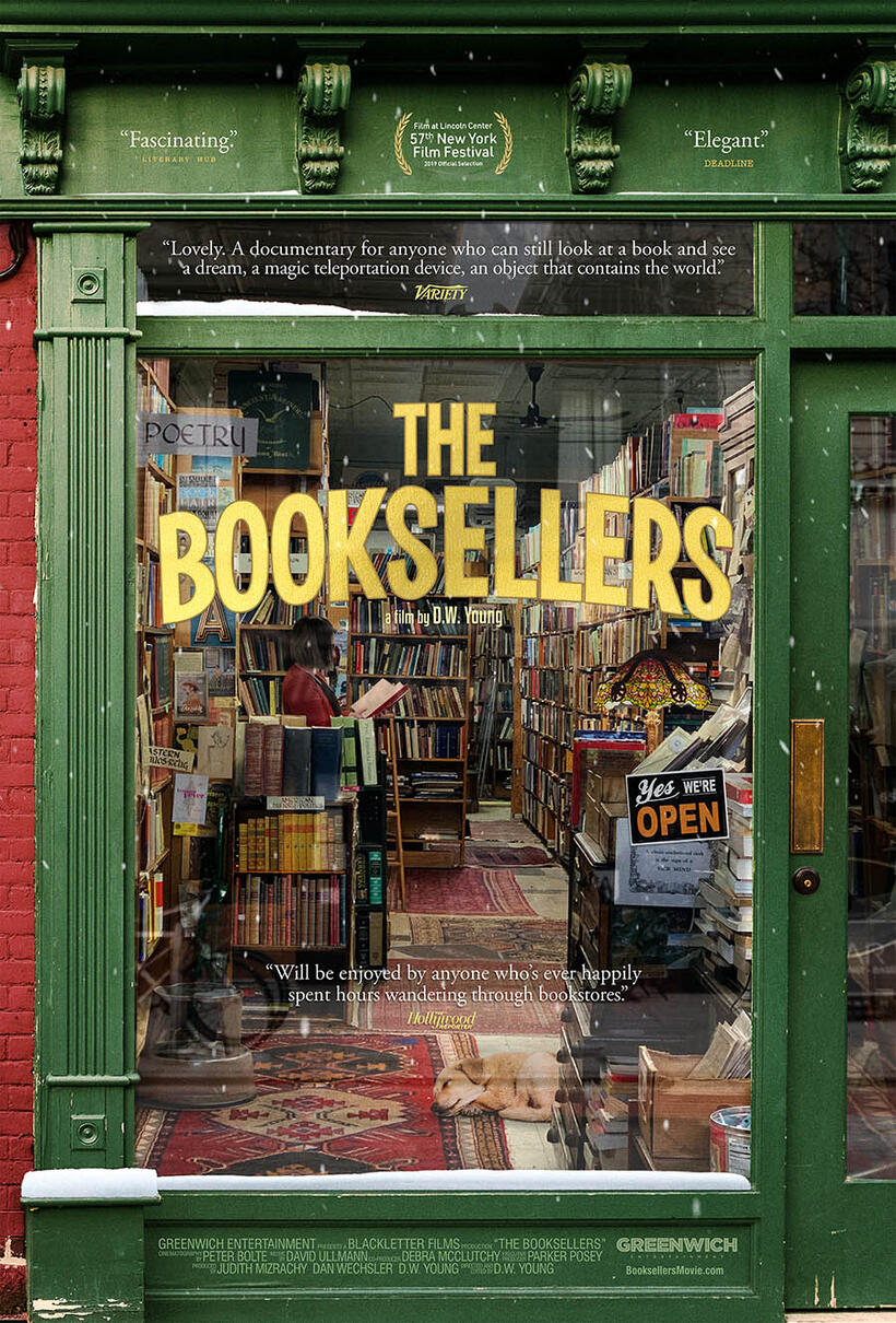 The Booksellers poster art