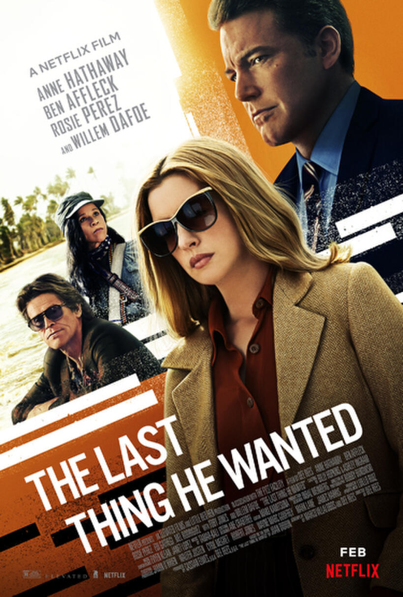 The Last Thing He Wanted poster art