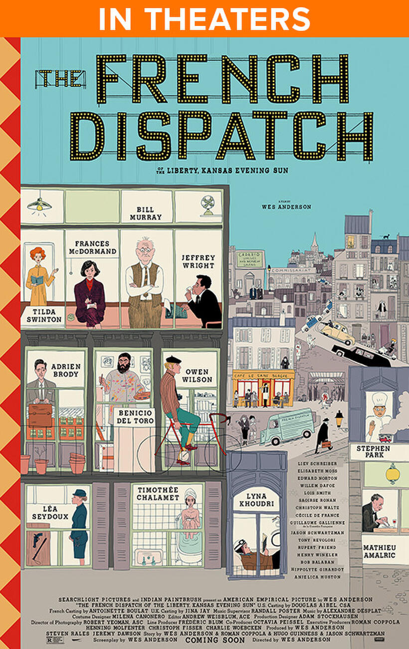 The French Dispatch poster art