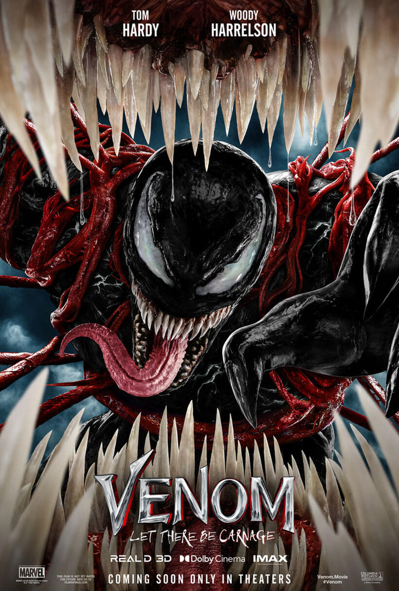 Venom: Let There Be Carnage poster art