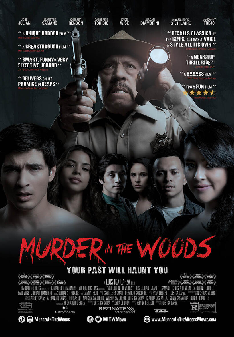 Murder in the Woods poster art