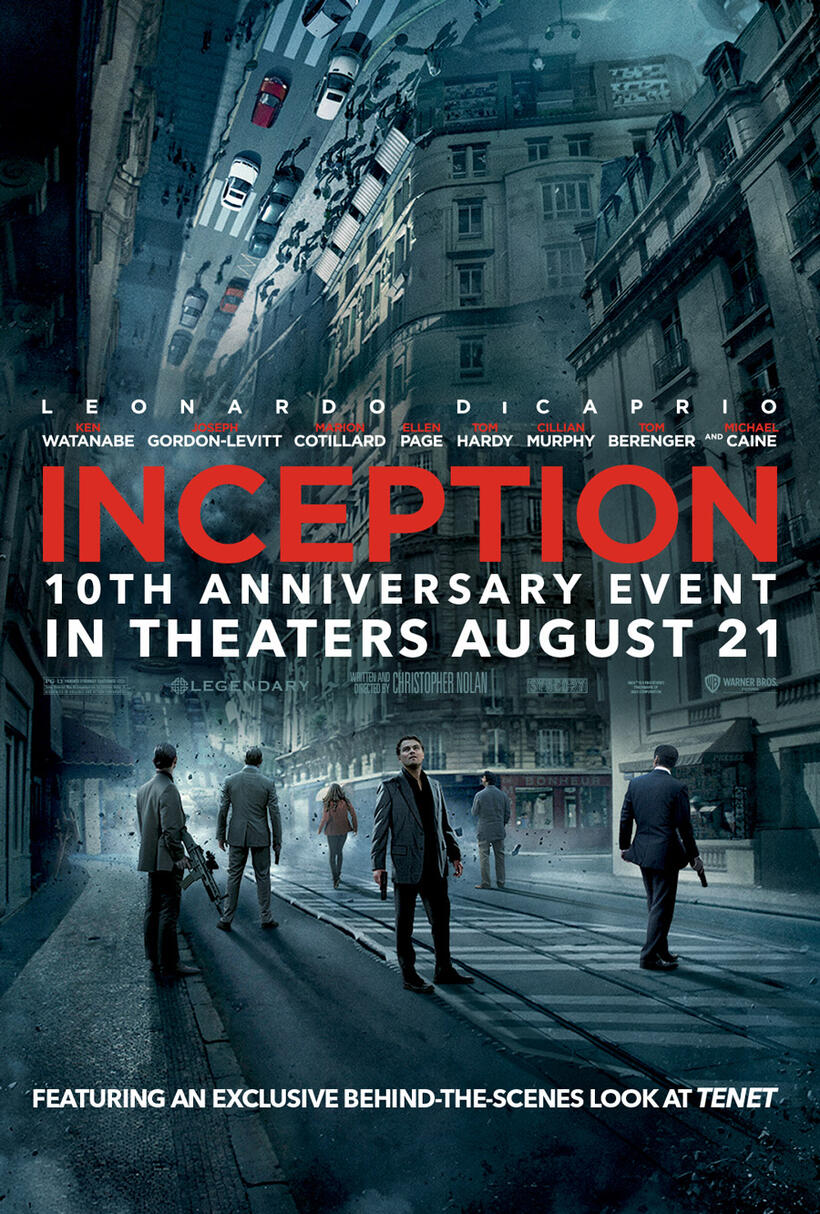 Inception 10th Anniversary poster art
