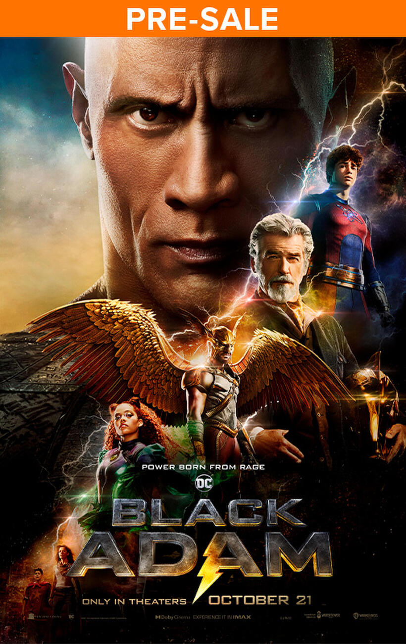 Black Adam poster art